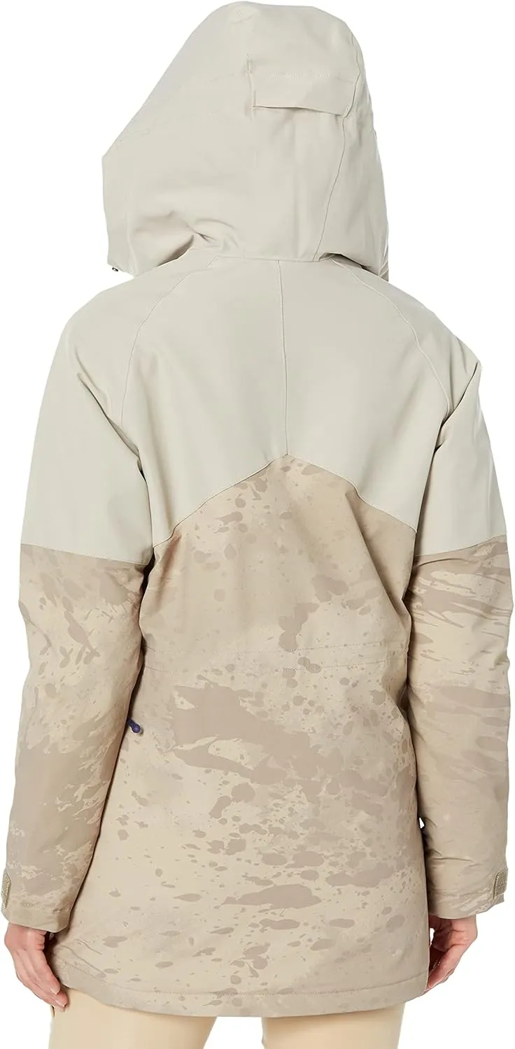 Salomon Snow Rebel Women's Ski Jacket, Winetasting/Heather, XX-Large