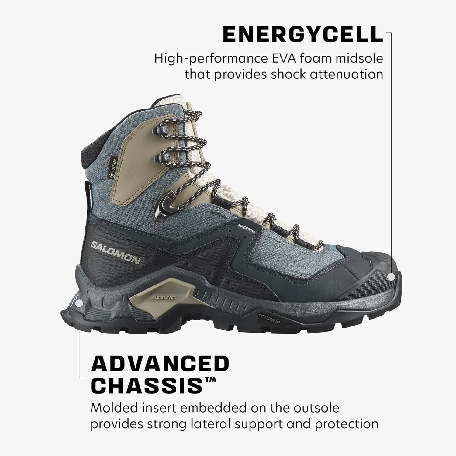 Salomon Women's Quest Element Gore-tex Hiking Boots
