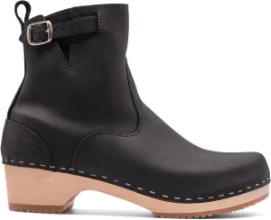 Sandgrens Handmade Swedish Wood Clogs for Women, Low Heel Boots | New York Low
