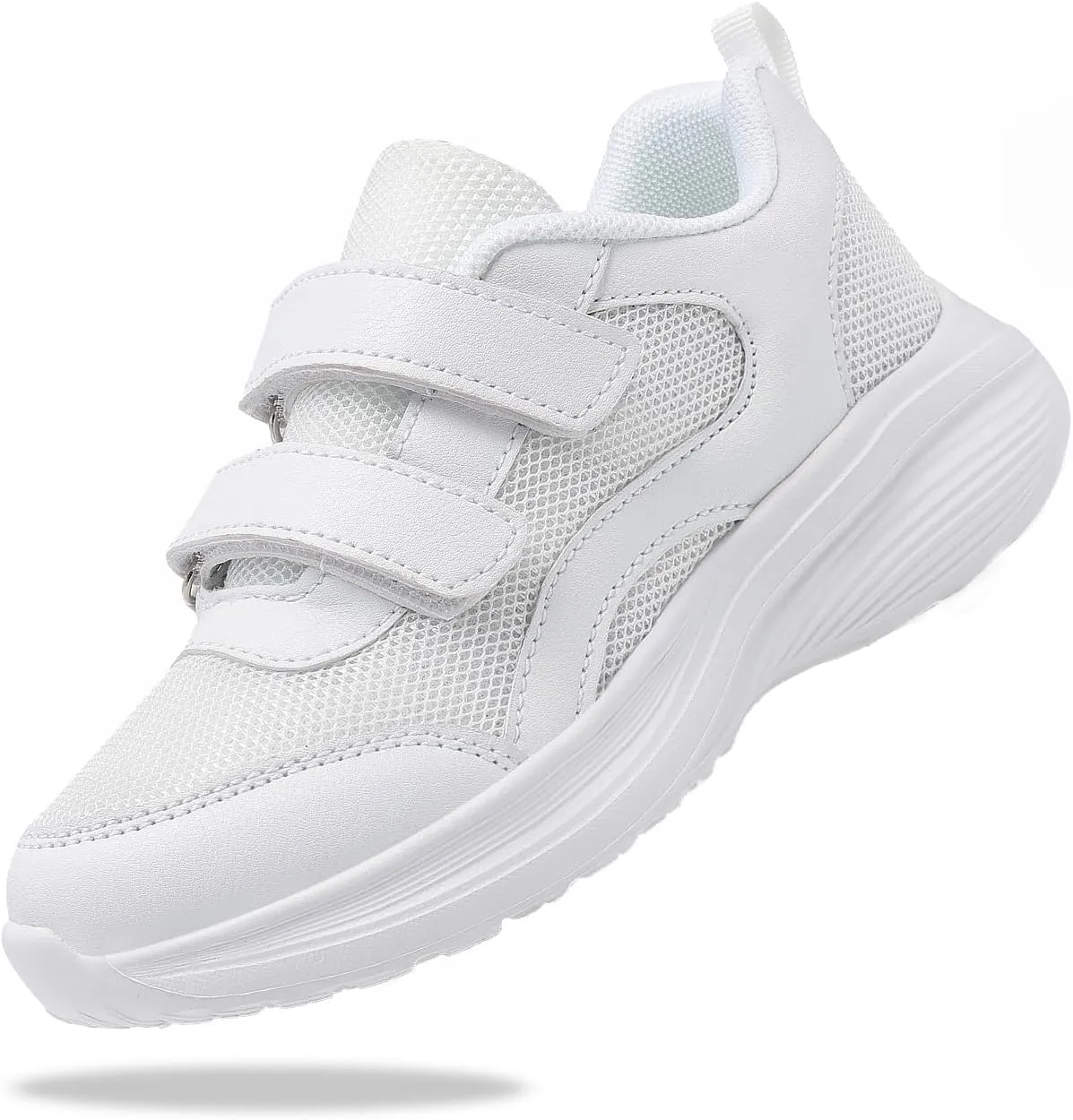 Santiro Boys Tennis Shoes Girls Sneakers Lightweight Soft Mesh Kids Running Shoes