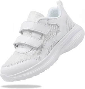 Santiro Boys Tennis Shoes Girls Sneakers Lightweight Soft Mesh Kids Running Shoes