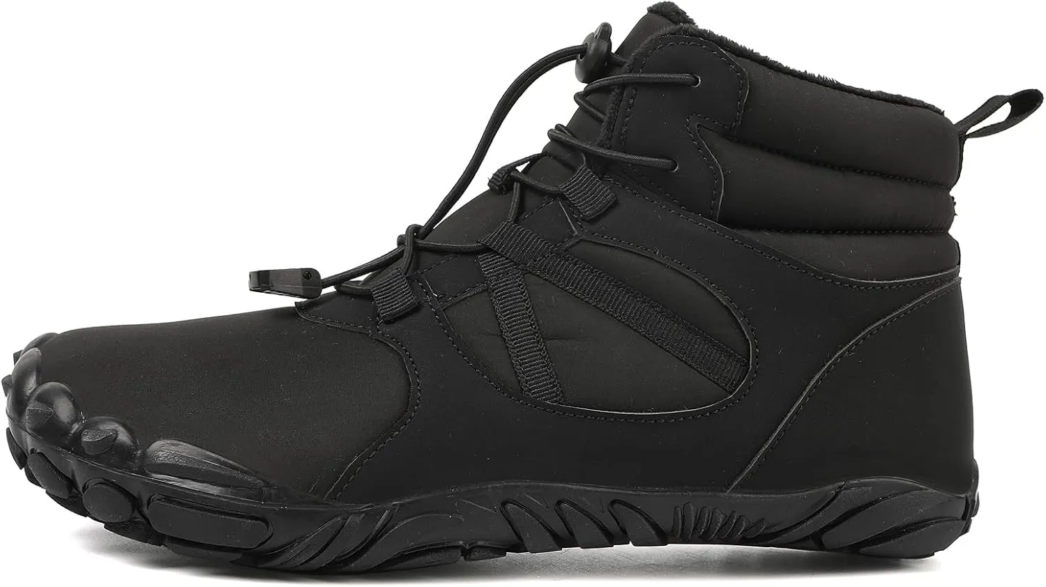 SECHRITE Mens Womens Barefoot Minimalist Shoes Winter Boots Zero Drop Sole Trail Running Sneakers Wide Toe Box
