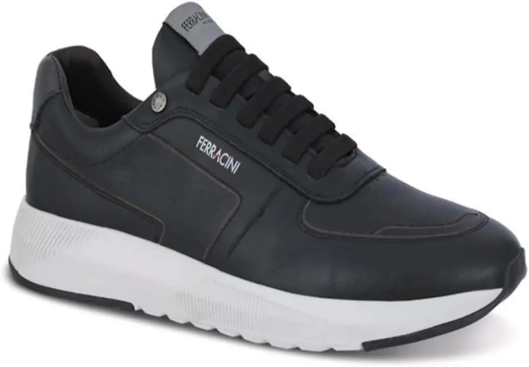 Slip Men's Leather Sneakers 8621