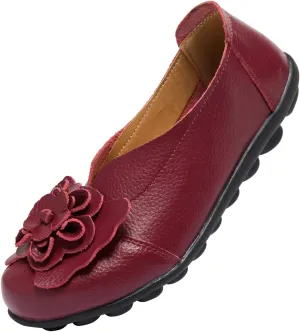 Slip on Loafers for Women Comfortable Walking Work Flats Shoes for Casual Driving Evening Going Office Shopping Standing