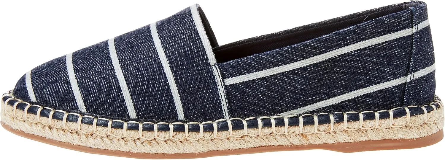 The Drop Women's Lila Open Weave Flat Espadrille Sandals