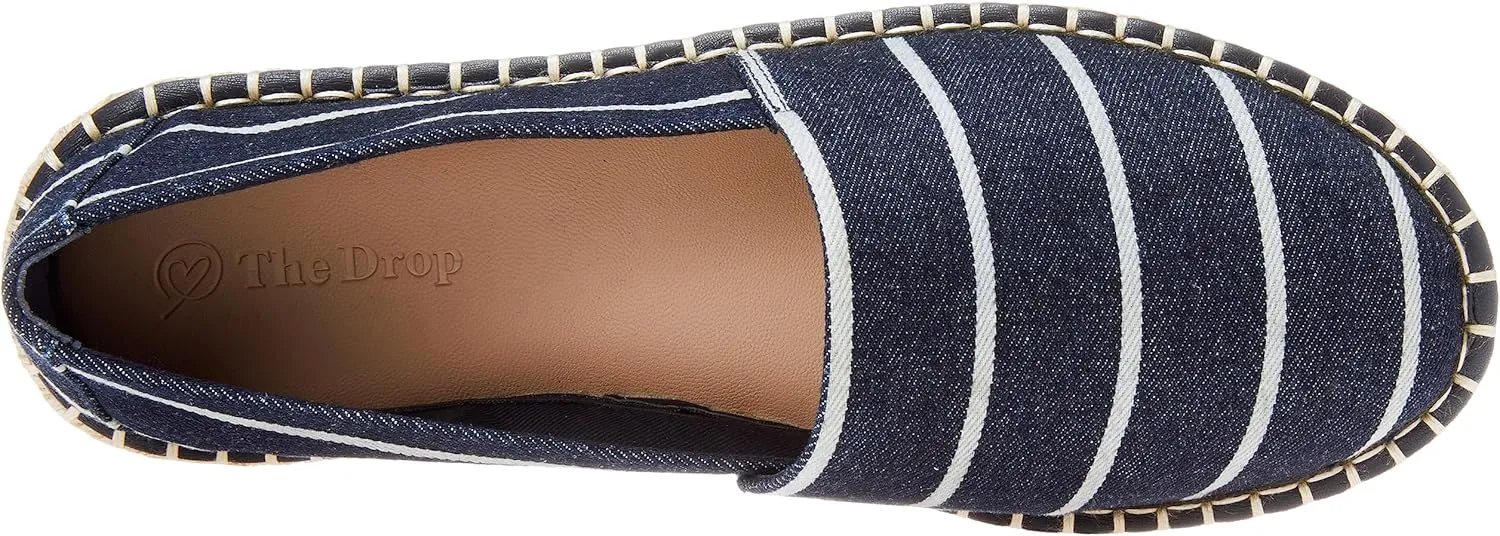 The Drop Women's Lila Open Weave Flat Espadrille Sandals