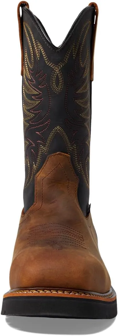 Thorogood Men's American Heritage 11" Square Toe Wellington Waterproof Leather Work Boots