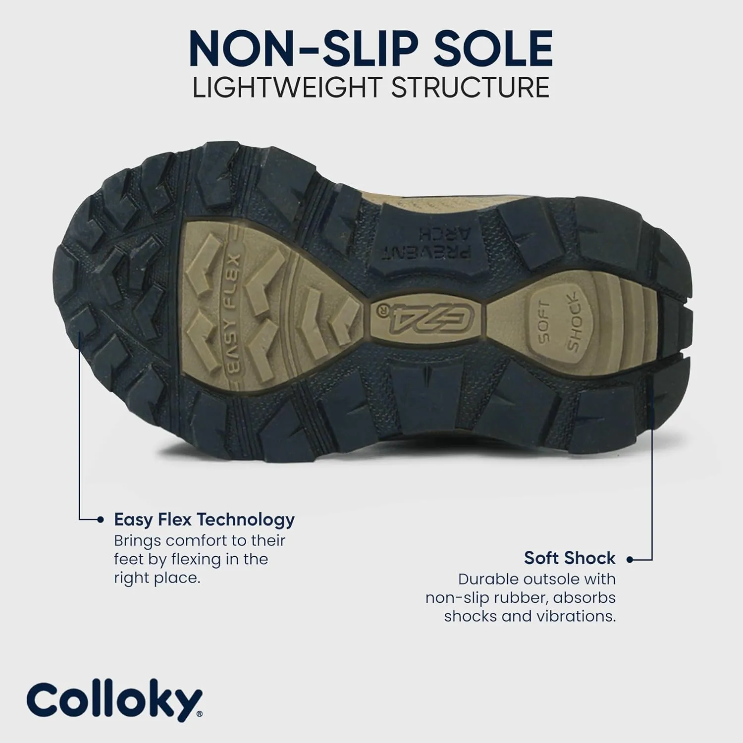 Toddler and Kids Hiking Boots - Waterproof, Slip-Resistant, Durable Outdoor Boots for Adventures and Play - Comfortable Multi-Terrain Shoes