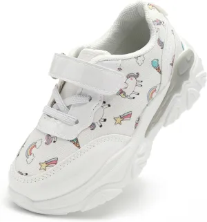 Toddler Little/Big Kids Sneakers for Boys Girls Soft Comfy Walking Shoes Indoor/Outdoor Sports Running Tennis Shoes Children's Non-Lace-Up Sneaker