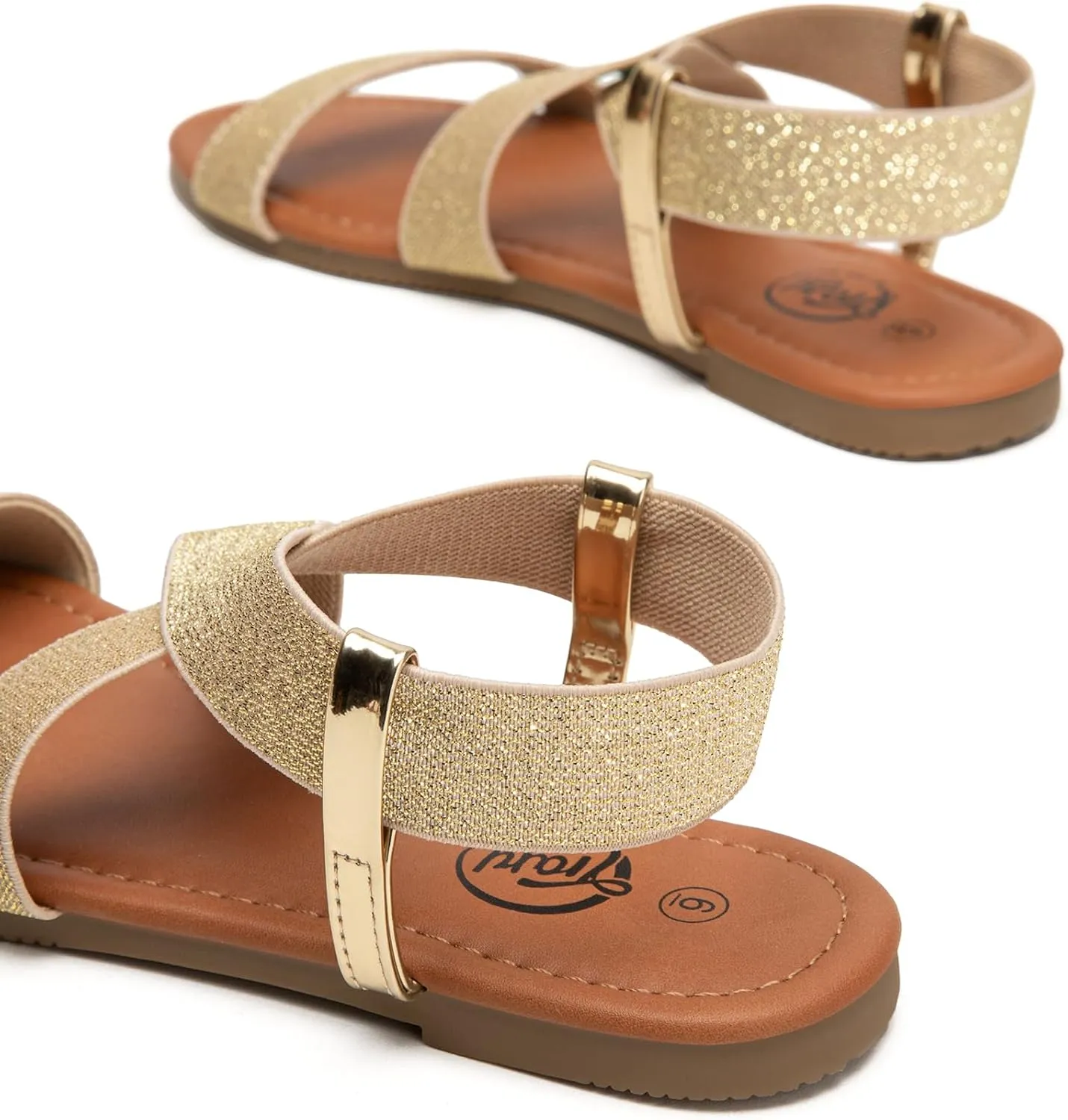 Trary Sandals Women, Womens Sandals, Flat Sandals for Women Dressy Summer, Women's Sandals, Elastic Sandals for Women, Cute Sandals, Open Toe Dress Sandals,Wide Sandles Womans, Sandalias Para Mujer