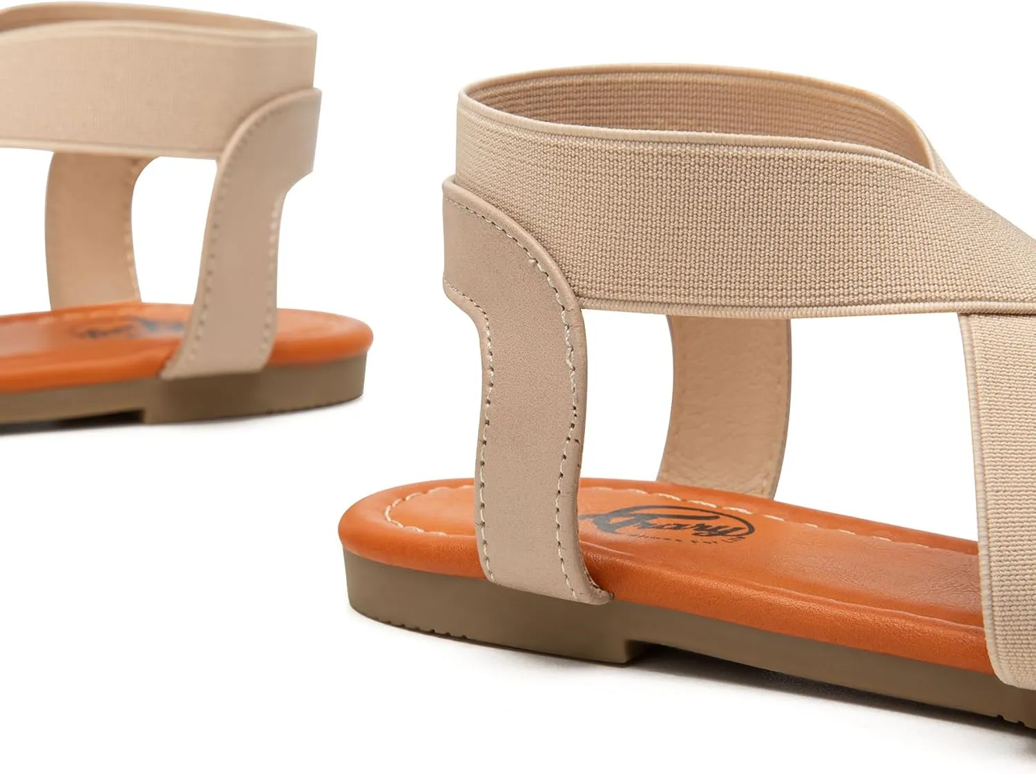 Trary Sandals Women, Womens Sandals, Flat Sandals for Women Dressy Summer, Women's Sandals, Elastic Sandals for Women, Cute Sandals, Open Toe Dress Sandals,Wide Sandles Womans, Sandalias Para Mujer
