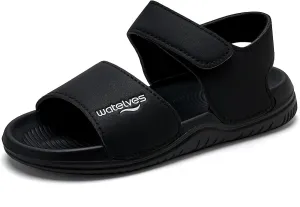WateLves Kids Sandals Toddler Summer Sandals Adjustable Hook and Loop Strap Sport Sandal Shoes