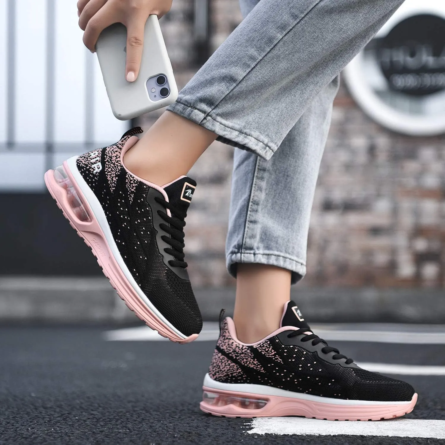 Women Air Running Sneakers Lightweight Walking Athletic Gym Sports Tennis Shoes