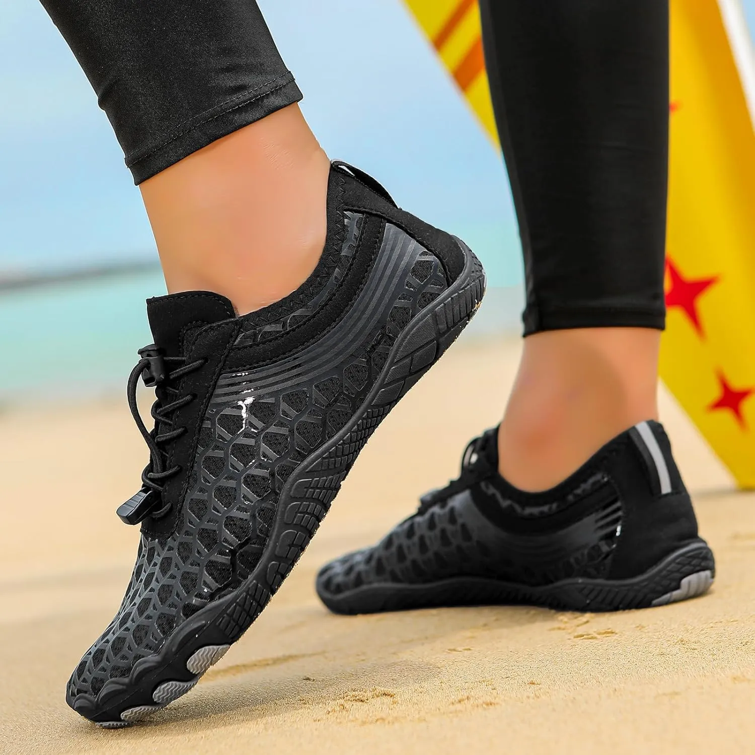 Women's Barefoot Shoes Water Shoes Men Women Quick-Dry Barefoot for Beach Swim Hiking Surfing Waterproof Sneakers Womens