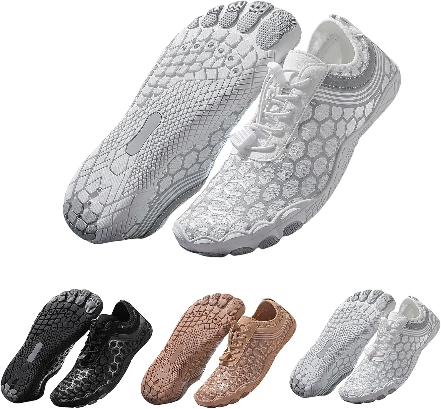 Women's Barefoot Shoes Water Shoes Men Women Quick-Dry Barefoot for Beach Swim Hiking Surfing Waterproof Sneakers Womens