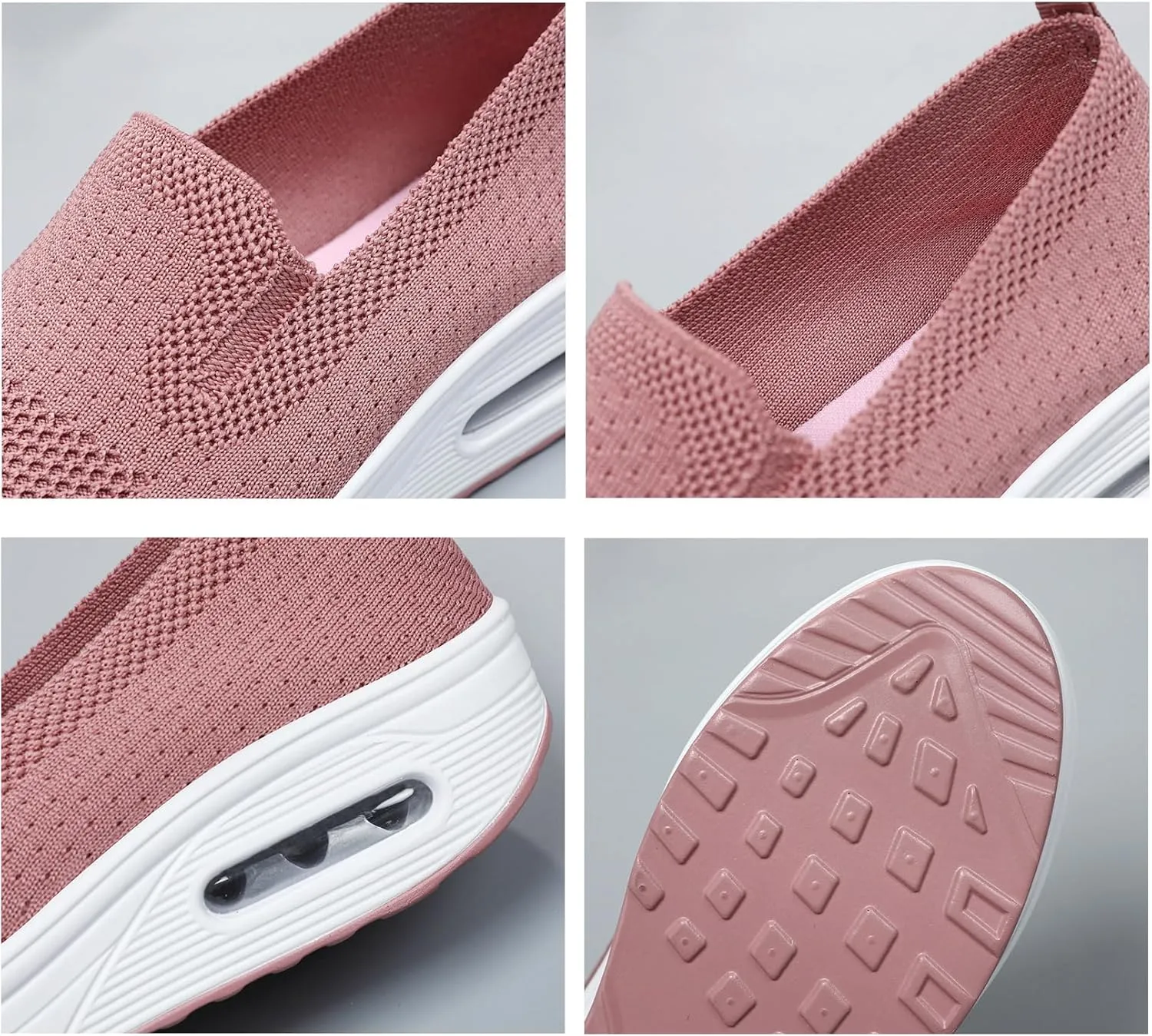 Women's Breathable Orthopedic Air Cushion Sneakers for Comfortable Casual Walking Shoes
