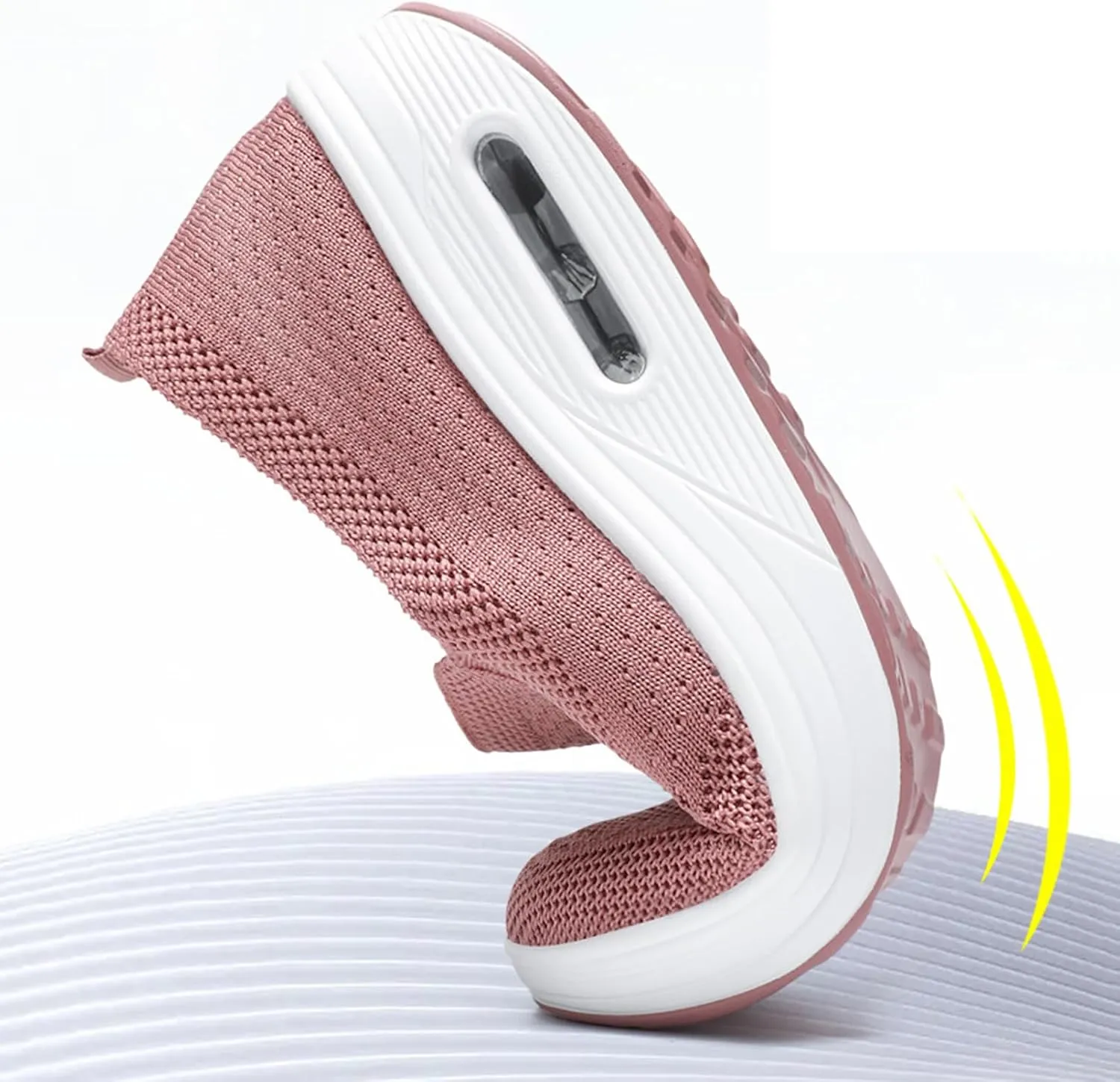 Women's Breathable Orthopedic Air Cushion Sneakers for Comfortable Casual Walking Shoes