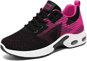 Women's Casual Sneakers – Lightweight, Breathable Non-Slip Walking Shoes for Work, Nursing, Running, and Everyday Use