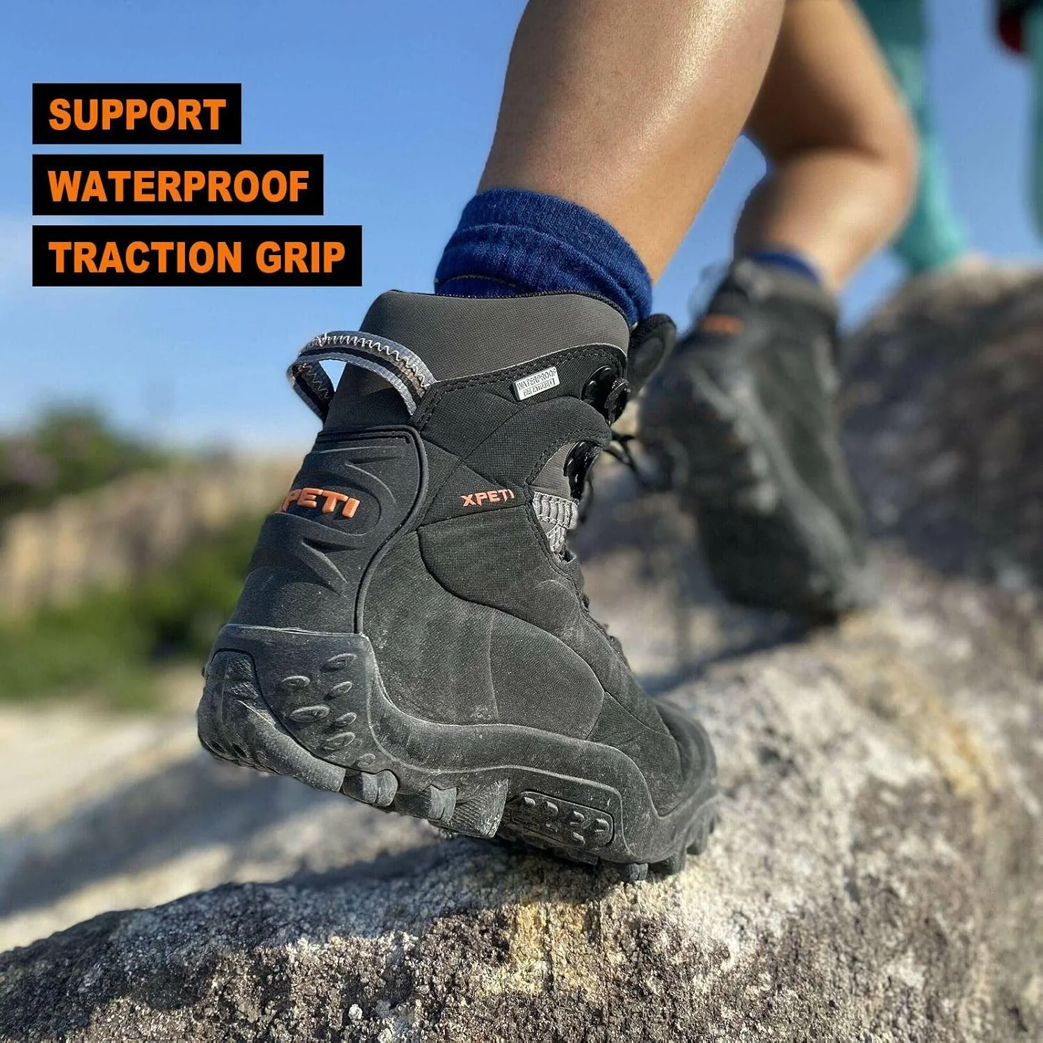 Women's Hiking Boots Lightweight Waterproof Hunting Boots, Ankle Support