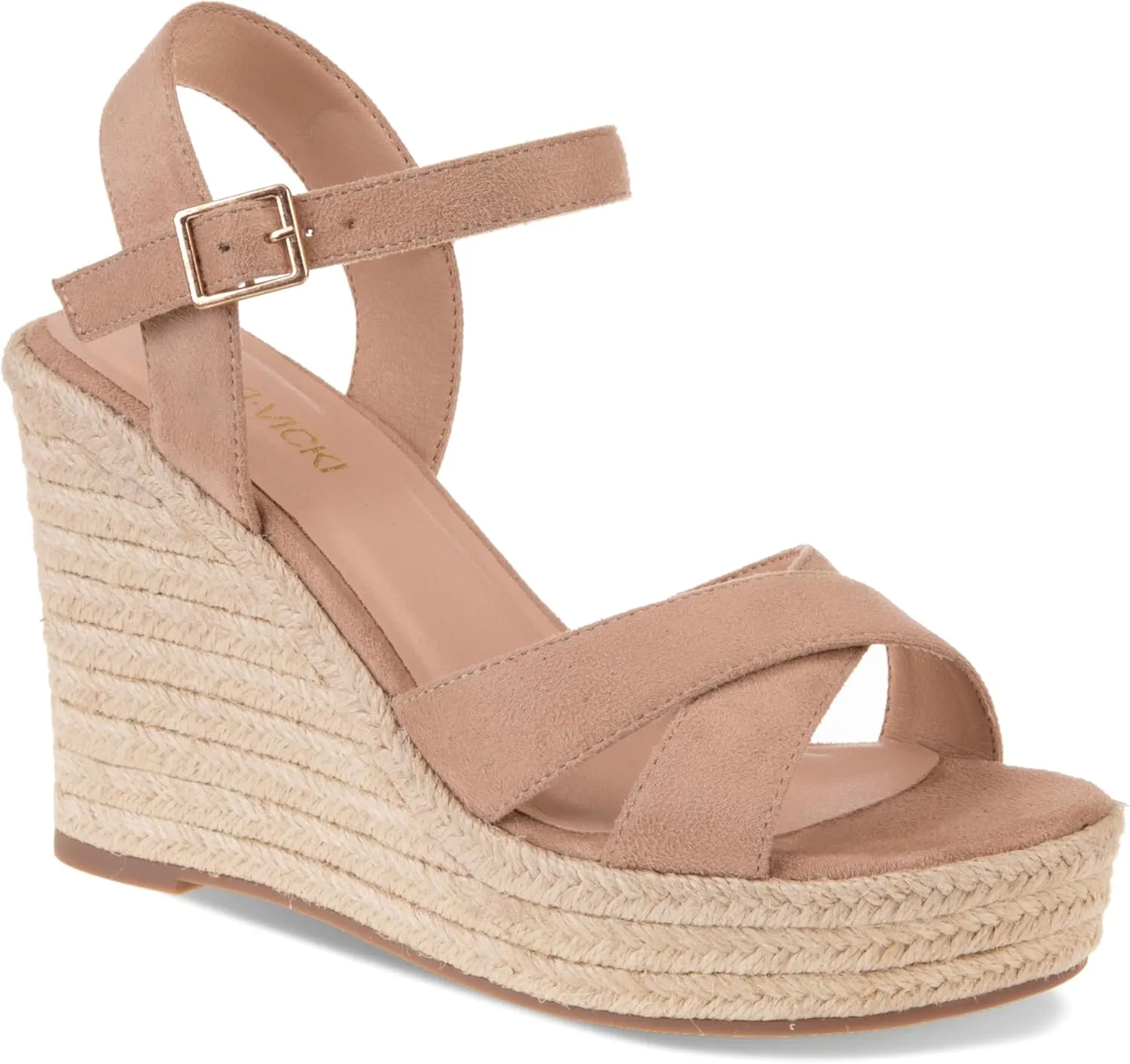 Women's Platform Sandals Wedge Ankle Strap Open Toe Sandals