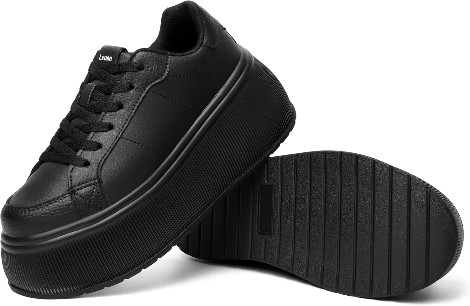 Women's Thick-Soled Fashion Sports Shoes Classic Wedge Casual Lightweight Low-top Walking Shoes