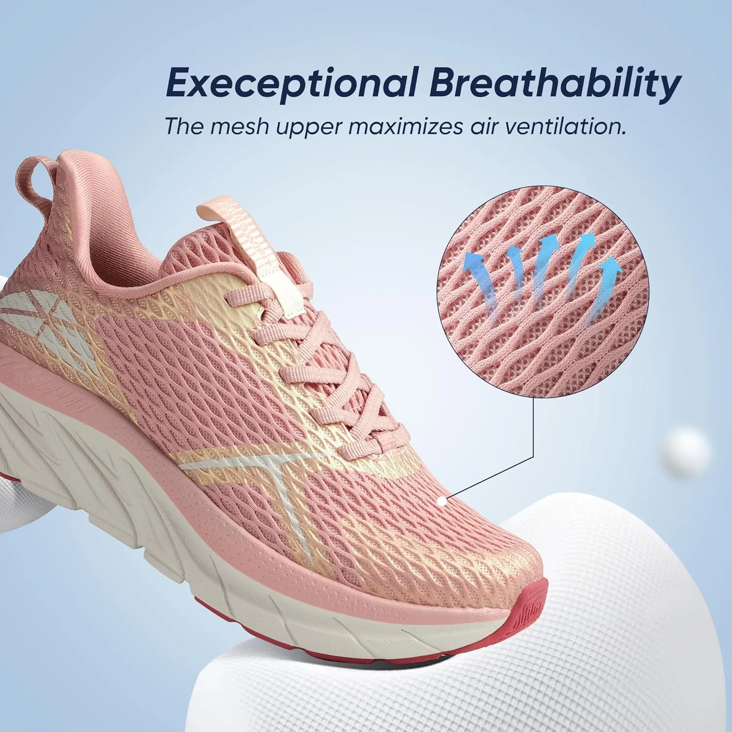 Women's Walking Shoes Comfortable ActiveEase Running Tennis Athletic Gym Workout Cross Training Sneakers