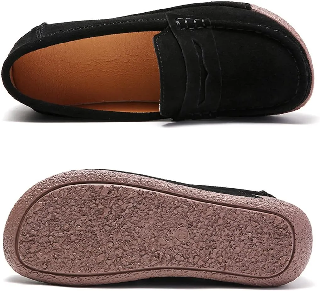 Women's Wedge Loafers Platform Sneakers Slip-ons Shoes for Casual Walking