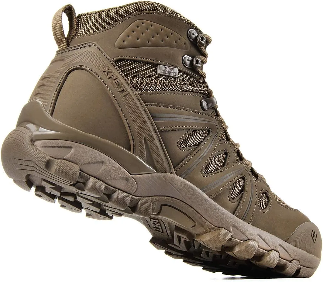 XPETI Men's X-Force Mid Tactical Boots Lightweight Military Boots