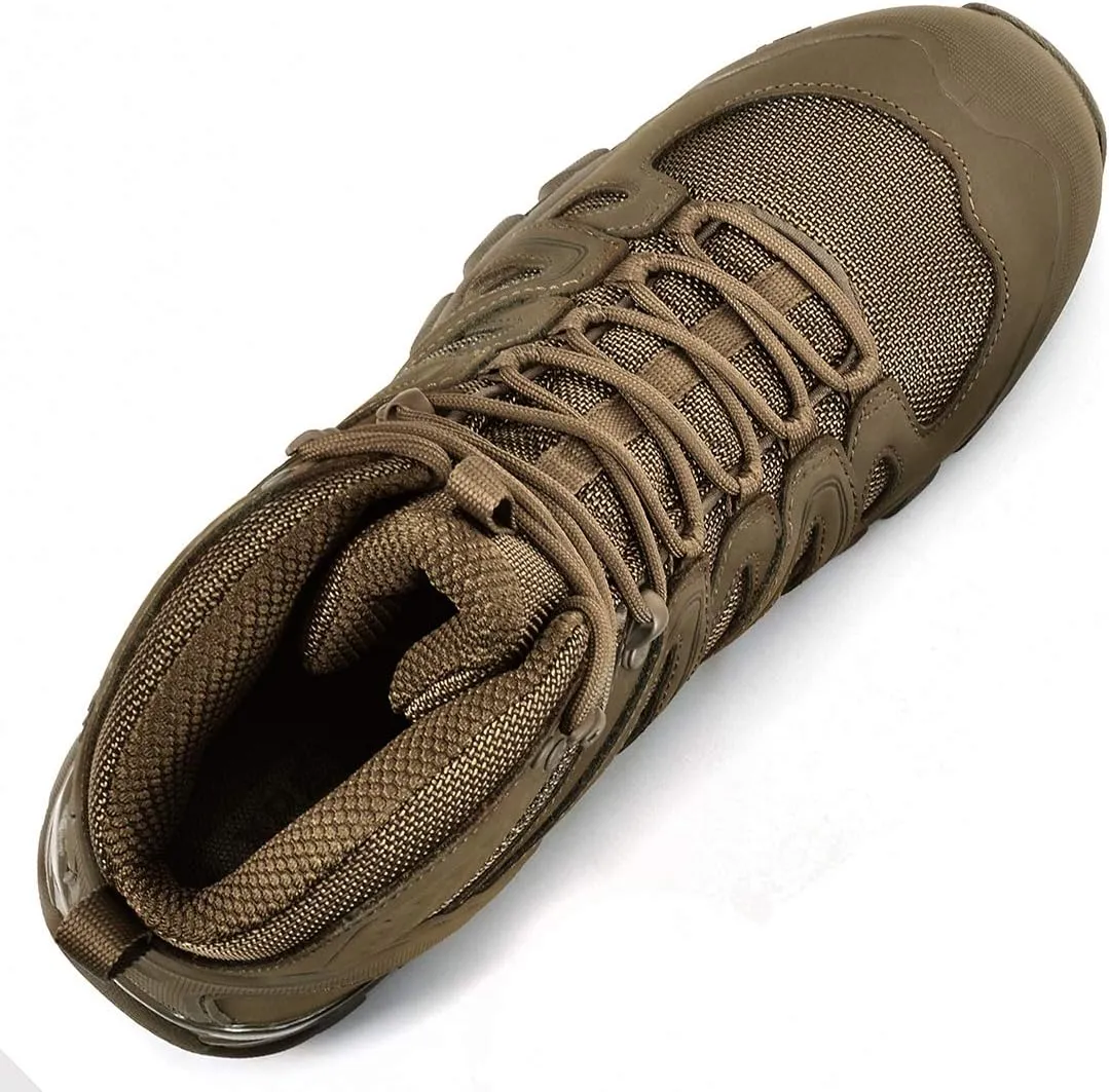 XPETI Men's X-Force Mid Tactical Boots Lightweight Military Boots
