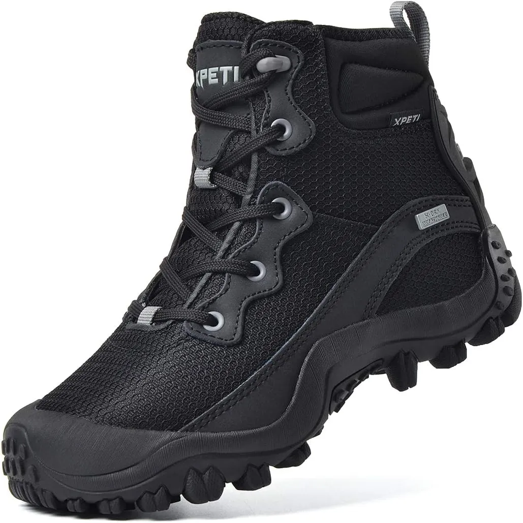 XPETI Women's Dimo Mid Waterproof Outdoor Hiking Boot Non Slip