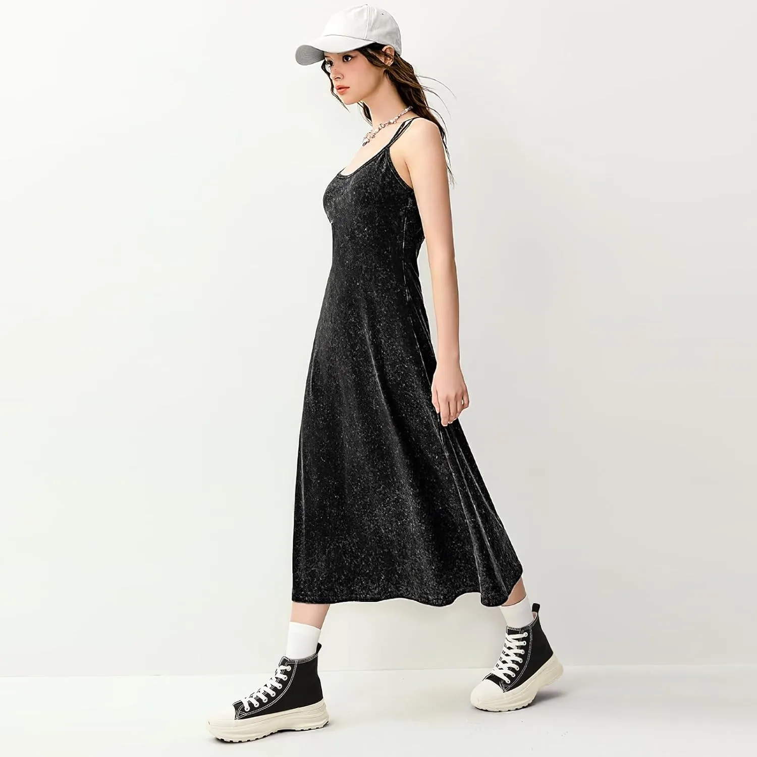 Yageyan Womens High Top Sneakers - Platform Shoes, Canvas, Tennis, Classic, Casual, Comfortable