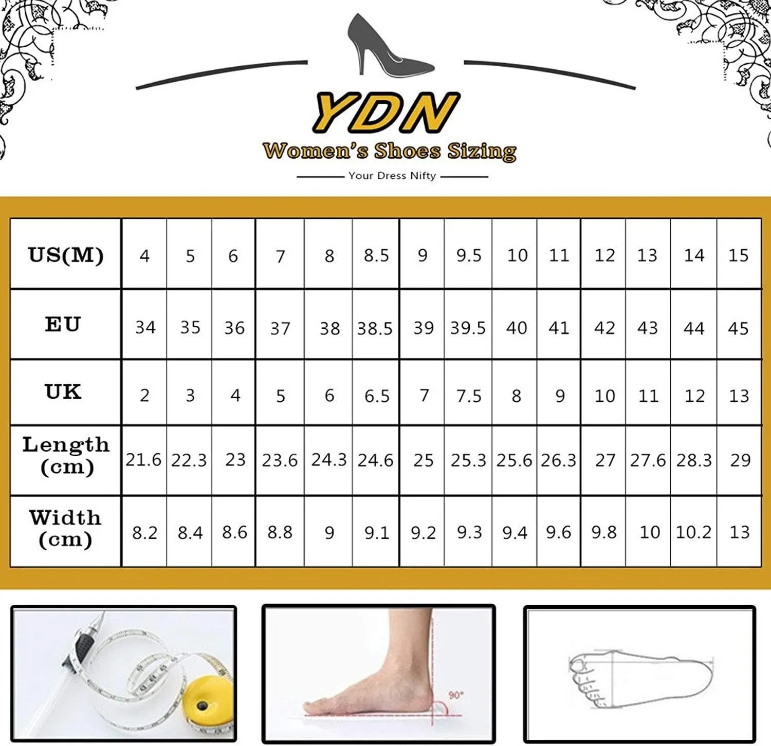 YDN Women Closed Square Toe Block Low Heels Slingback Formal Loafer Dressy Shoes Office Lady Pump Size 4-15 US