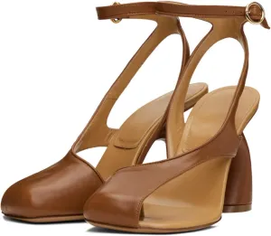 Yishaweiqi Women's Bridal Heeled Sandals Square Toe High Heels Ankle Strap Buckle Dress Pumps